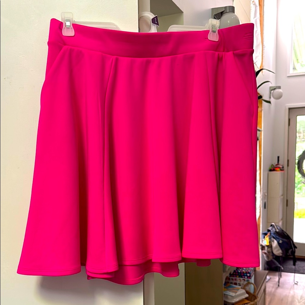 Torrid Pink Skater Skirt Knee-Length Cocktail